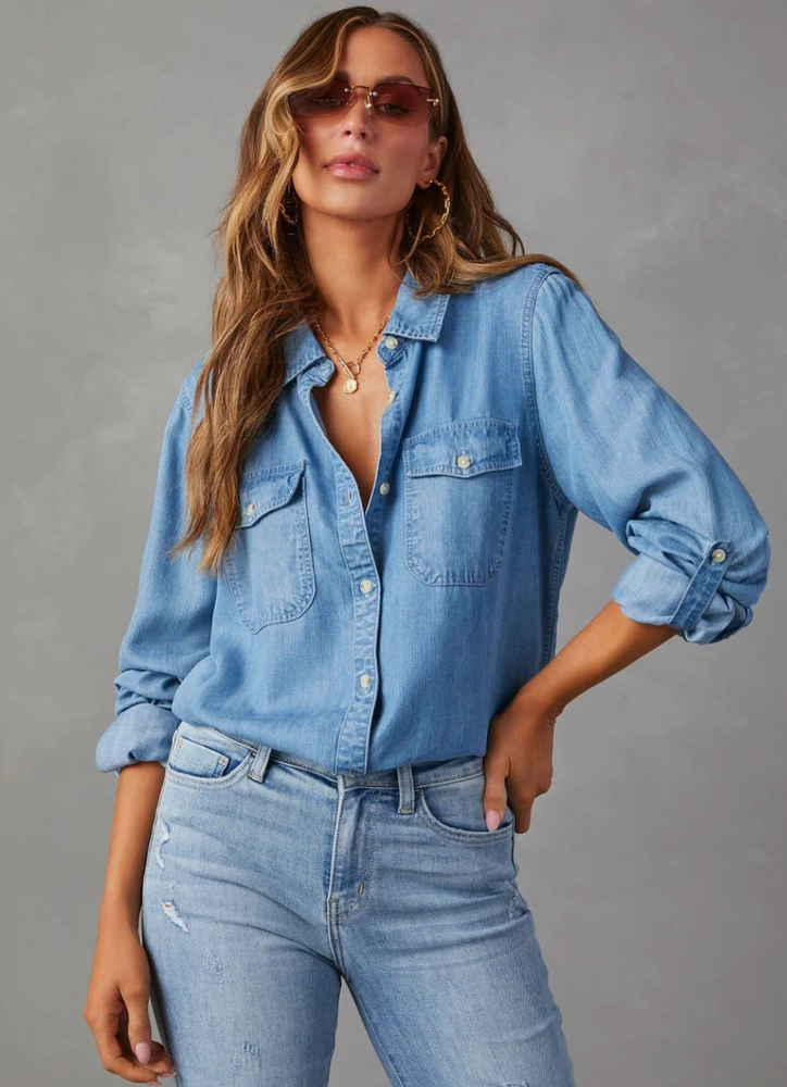 It Girl Denim Shirt