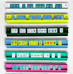 Mahjong Racks & Pushers (Set of 4)