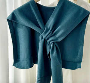 Solid Knotted Shawl