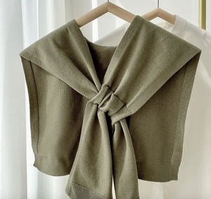 Solid Knotted Shawl