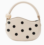 Jennie Cream Polka Dot Bag