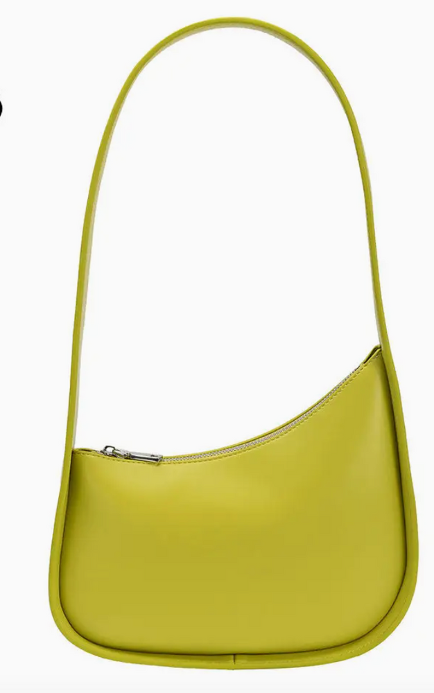 Willow Pistachio Recycled Vegan Shoulder Bag