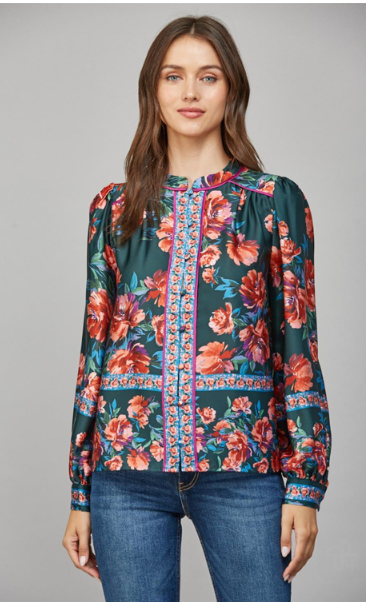 Deep Green Blouse