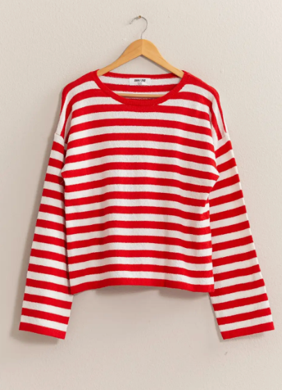 The Stripe Crew Sweater
