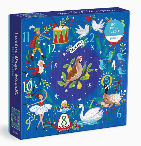 12 Days Wreath 500 Piece Puzzle