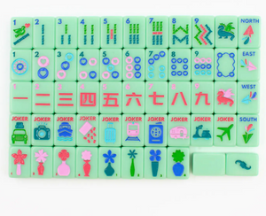 Mini Travel Mahjong | Mini Anywhere Series | Green