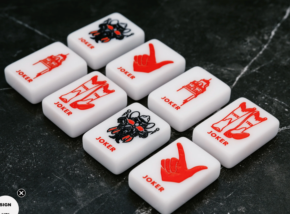Texas Tech® Mahjong Tiles