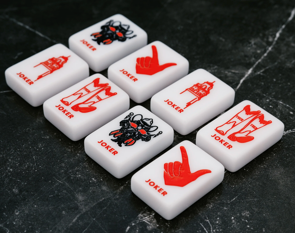 Texas Tech® Mahjong Tiles