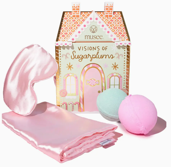 Visions of Sugarplums Bath Balm & Eye Mask Set