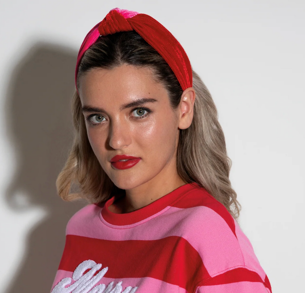 Two Tone Knotted Headband