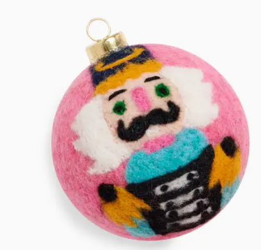 Pink Nutcracker ornament