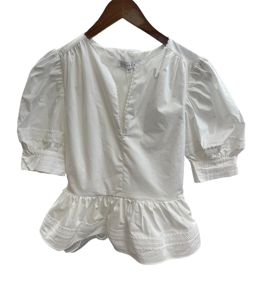 
            
                Load image into Gallery viewer, Lace Baby Doll Top - White
            
        