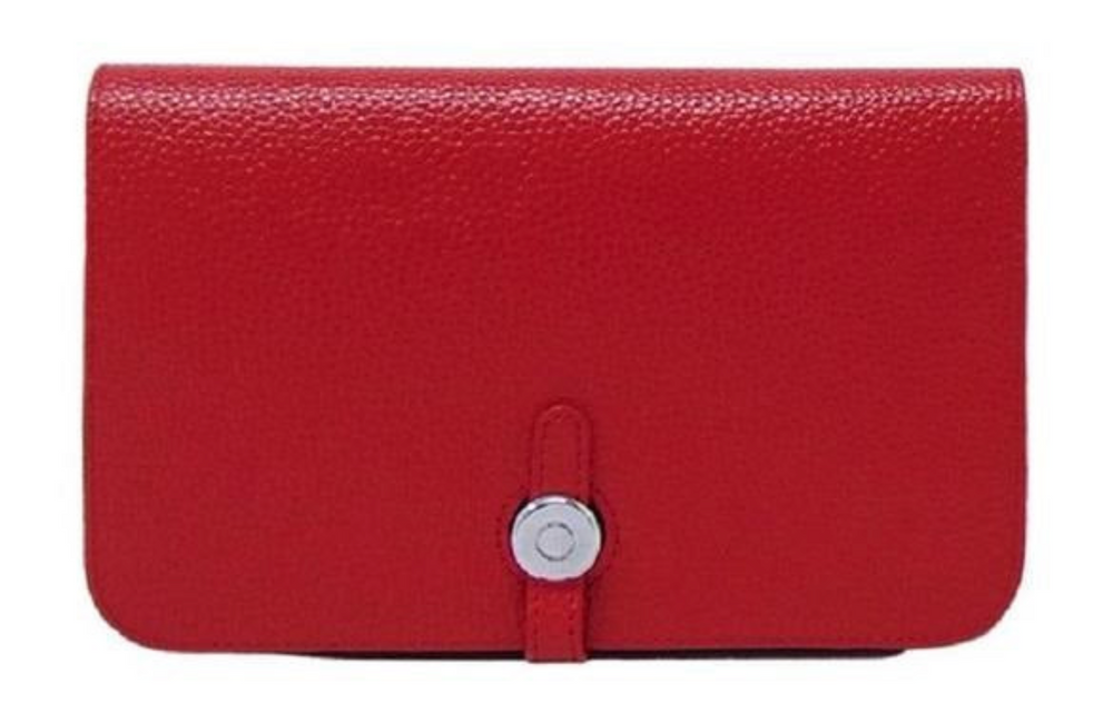 Leather Wallet - Red