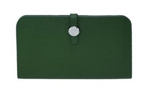 Leather Wallet - Green