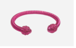 Colorful Cable Cuffed  Bracelet
