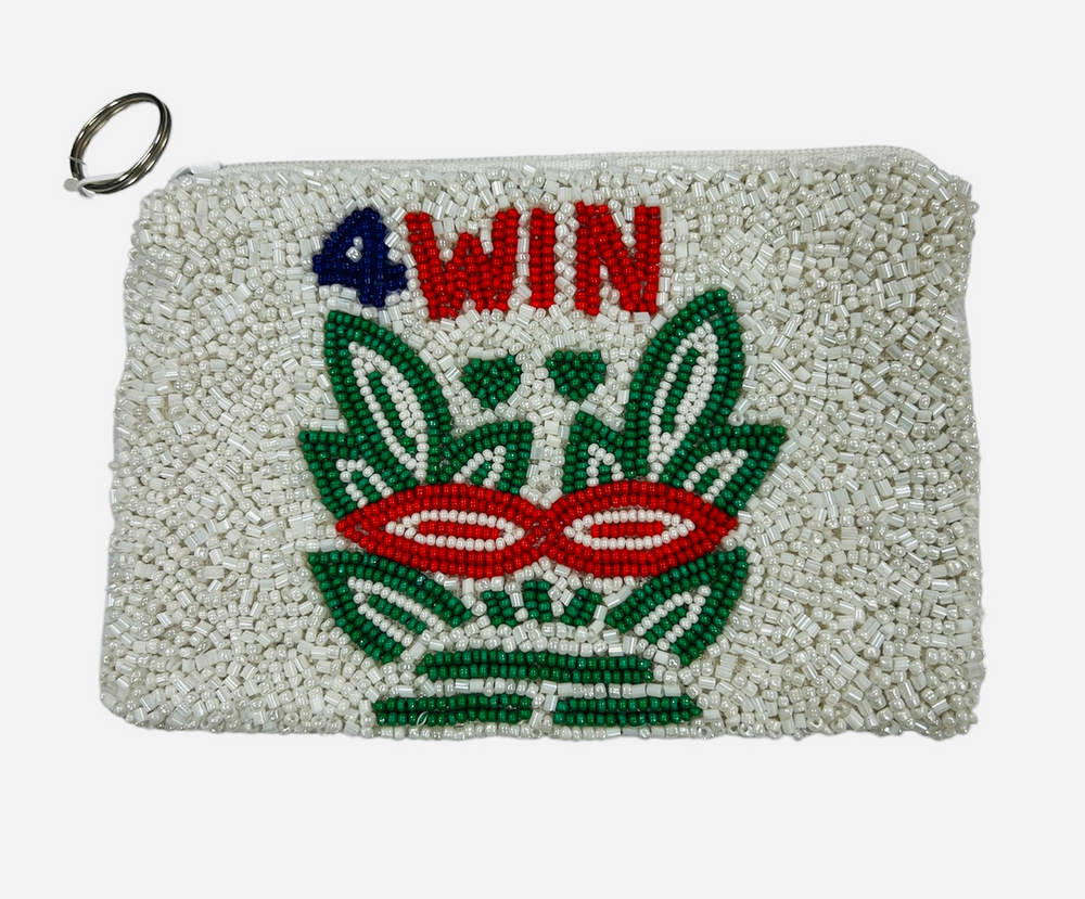 Beaded Coin Purses - Mahjong Tiles