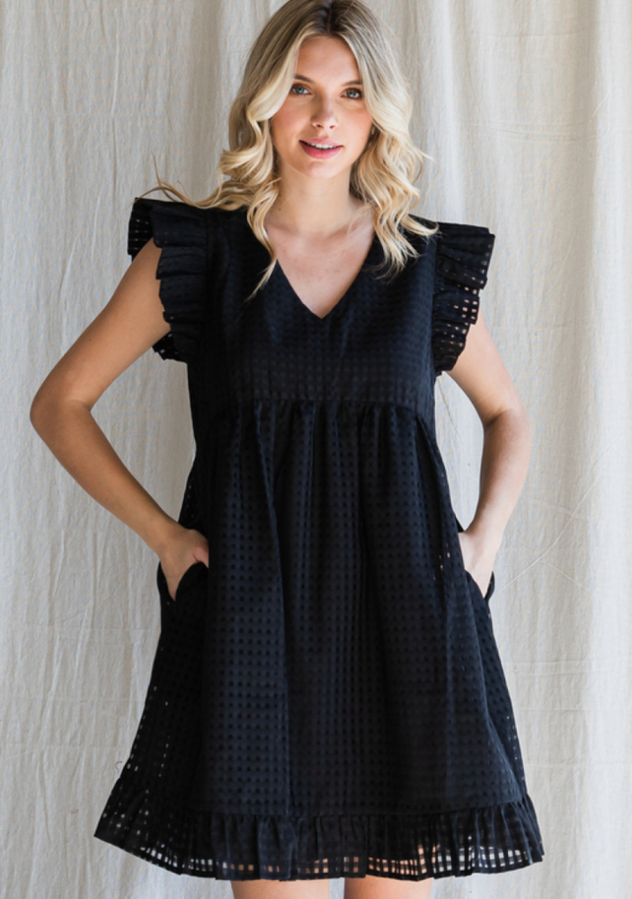 
            
                Load image into Gallery viewer, Baby Doll Dress - Black
            
        
