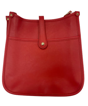 
            
                Load image into Gallery viewer, Corbyn Vegan Messenger Bag-Red
            
        